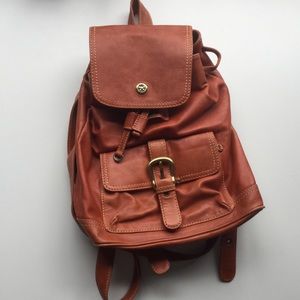 Niki and Jodi leather mini backpack